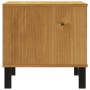 FLAM Beistelltisch aus massivem Kiefernholz 50x50x50 cm von vidaXL, Seitentische - Ref: Foro24-357823, Preis: 80,84 €, Rabatt: %