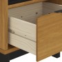 FLAM Beistelltisch aus massivem Kiefernholz 50x50x50 cm von vidaXL, Seitentische - Ref: Foro24-357823, Preis: 80,84 €, Rabatt: %