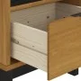 FLAM solid pine wood side table 50x50x50 cm by vidaXL, Side tables - Ref: Foro24-357823, Price: 86,33 €, Discount: %
