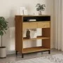 FLAM high bar table solid pine wood 92x45x110 cm by vidaXL, Kitchen and dining tables - Ref: Foro24-357824, Price: 185,66 €, ...