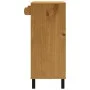 FLAM high bar table solid pine wood 92x45x110 cm by vidaXL, Kitchen and dining tables - Ref: Foro24-357824, Price: 185,66 €, ...