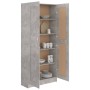Bücherschrank aus Betonsperrholz, 82,5 x 30,5 x 185,5 cm von vidaXL, Bücherregale und Regale - Ref: Foro24-802736, Preis: 112...