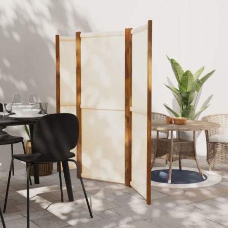 Cremeweißer 4-teiliger Trennwand 280x180 cm von vidaXL, Raumteiler - Ref: Foro24-319184, Preis: 132,19 €, Rabatt: %