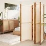 Cream white 4-panel divider screen 280x180 cm by vidaXL, Room dividers - Ref: Foro24-319184, Price: 129,81 €, Discount: %