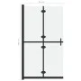 Folding shower screen frosted ESG glass 90x190 cm by vidaXL, Shower walls and screens - Ref: Foro24-151194, Price: 262,56 €, ...