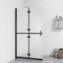 Faltbare Duschwand aus mattiertem ESG-Glas 110x190 cm von vidaXL, Duschwände und Duschwände - Ref: Foro24-151196, Preis: 232,...