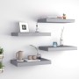 Schwebende Wandregale 4 Stück graues MDF 40x23x3,8 cm von vidaXL, Regale und Regale - Ref: Foro24-323849, Preis: 40,04 €, Rab...