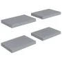 Schwebende Wandregale 4 Stück graues MDF 40x23x3,8 cm von vidaXL, Regale und Regale - Ref: Foro24-323849, Preis: 39,41 €, Rab...