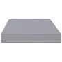 Estantes flotantes de pared 4 uds gris MDF 40x23x3,8 cm de vidaXL, Estantes y estanterías - Ref: Foro24-323849, Precio: 39,41...
