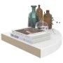 Glossy white MDF corner floating shelf 35x35x3.8 cm by vidaXL, Shelves and shelves - Ref: Foro24-323907, Price: 31,13 €, Disc...