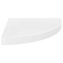 Schwebendes Wandregal 4 Stück MDF glänzend weiß 35x35x3,8 cm von vidaXL, Regale und Regale - Ref: Foro24-323909, Preis: 71,77...