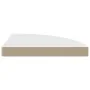 Corner floating shelves 4 pcs MDF white 35x35x3.8 cm by vidaXL, Shelves and shelves - Ref: Foro24-323918, Price: 79,41 €, Dis...