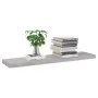 Floating wall shelves 4 units gray concrete MDF 90x23.5x3.8 cm by vidaXL, Shelves and shelves - Ref: Foro24-326605, Price: 79...