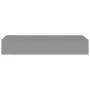 Gray MDF wall shelf with drawer 60x23.5x10 cm by vidaXL, Shelves and shelves - Ref: Foro24-330259, Price: 54,56 €, Discount: %