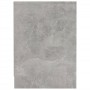 Mueble de TV madera contrachapada gris hormigón 102x37,5x52,5cm
