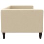 Schlafsofa aus cremefarbenem Stoff, 80 x 200 cm von vidaXL, Betten und Lattenroste - Ref: Foro24-353982, Preis: 181,88 €, Rab...