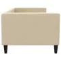 Schlafsofa aus cremefarbenem Stoff, 80 x 200 cm von vidaXL, Betten und Lattenroste - Ref: Foro24-353982, Preis: 178,84 €, Rab...