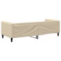 Cream fabric sofa bed 80x200 cm by vidaXL, Beds and slatted bases - Ref: Foro24-353982, Price: 181,88 €, Discount: %
