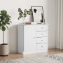 Aparador ALTA madera maciza de pino blanco 77x35x73 cm de vidaXL, Aparadores - Ref: Foro24-353944, Precio: 113,41 €, Descuent...