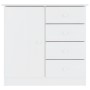 Aparador ALTA madera maciza de pino blanco 77x35x73 cm de vidaXL, Aparadores - Ref: Foro24-353944, Precio: 113,41 €, Descuent...