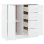 ALTA Sideboard aus massivem weißem Kiefernholz 77x35x73 cm von vidaXL, Sideboards - Ref: Foro24-353944, Preis: 112,06 €, Raba...