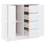 Aparador ALTA madera maciza de pino blanco 77x35x73 cm de vidaXL, Aparadores - Ref: Foro24-353944, Precio: 113,41 €, Descuent...