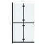 Folding shower screen frosted ESG glass 120x190 cm by vidaXL, Shower walls and screens - Ref: Foro24-151197, Price: 232,44 €,...
