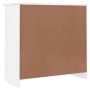 Aparador ALTA madera maciza de pino blanco 77x35x73 cm de vidaXL, Aparadores - Ref: Foro24-353944, Precio: 113,41 €, Descuent...