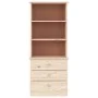 ALTA bookcase with drawers solid pine wood 60x35x142 cm by vidaXL, Bookcases and shelves - Ref: Foro24-353951, Price: 144,52 ...