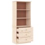 ALTA bookcase with drawers solid pine wood 60x35x142 cm by vidaXL, Bookcases and shelves - Ref: Foro24-353951, Price: 132,01 ...