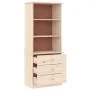ALTA bookcase with drawers solid pine wood 60x35x142 cm by vidaXL, Bookcases and shelves - Ref: Foro24-353951, Price: 144,52 ...