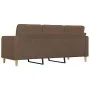 3-seater brown fabric sofa 180 cm by vidaXL, Sofas - Ref: Foro24-359102, Price: 257,81 €, Discount: %