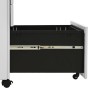 Mobiler Aktenschrank aus hellgrauem Stahl 30x45x59 cm von vidaXL, Aktenschränke - Ref: Foro24-335983, Preis: 129,55 €, Rabatt: %
