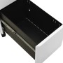 Mobiler Aktenschrank aus hellgrauem Stahl 30x45x59 cm von vidaXL, Aktenschränke - Ref: Foro24-335983, Preis: 129,55 €, Rabatt: %
