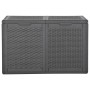 Garten-Aufbewahrungsbox 180 L PP Rattan schwarz von vidaXL, Aufbewahrungsboxen für den Außenbereich - Ref: Foro24-151228, Pre...