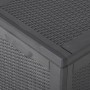 Garten-Aufbewahrungsbox 180 L PP Rattan schwarz von vidaXL, Aufbewahrungsboxen für den Außenbereich - Ref: Foro24-151228, Pre...