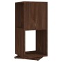 Rotating wardrobe made of brown oak veneer chipboard, measuring 34.5x34.5x75.5 cm. by vidaXL, Bookcases and shelves - Ref: Fo...