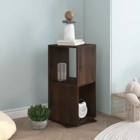 Swivel cabinet in smoked oak chipboard 34.5x34.5x75.5 cm by vidaXL, Bookcases and shelves - Ref: Foro24-339562, Price: 52,84 ...