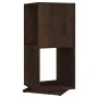 Swivel cabinet in smoked oak chipboard 34.5x34.5x75.5 cm by vidaXL, Bookcases and shelves - Ref: Foro24-339562, Price: 52,84 ...