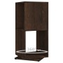 Drehbarer Schrank aus Räuchereiche-Spanplatte 34,5 x 34,5 x 75,5 cm von vidaXL, Bücherregale und Regale - Ref: Foro24-339562,...