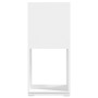 Armario giratorio aglomerado blanco 34,5x34,5x75,5 cm de vidaXL, Librerías y estanterías - Ref: Foro24-339557, Precio: 82,87 €