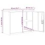 Armario archivador de acero gris antracita 90x40x70 cm de vidaXL, Armarios archivadores - Ref: Foro24-339723, Precio: 165,90 ...