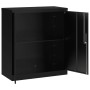 Armario archivador de acero negro 79x40x90 cm de vidaXL, Armarios archivadores - Ref: Foro24-339734, Precio: 136,79 €, Descue...