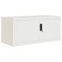 Armario archivador de acero blanco 90x40x40 cm de vidaXL, Armarios archivadores - Ref: Foro24-339716, Precio: 171,72 €, Descu...
