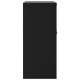 Aktenschrank aus schwarzem Stahl 79x40x90 cm von vidaXL, Aktenschränke - Ref: Foro24-339734, Preis: 149,65 €, Rabatt: %