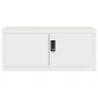 White steel filing cabinet 90x40x40 cm by vidaXL, Filing cabinets - Ref: Foro24-339716, Price: 171,94 €, Discount: %