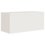 Aktenschrank aus weißem Stahl, 90 x 40 x 40 cm von vidaXL, Aktenschränke - Ref: Foro24-339716, Preis: 176,50 €, Rabatt: %