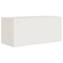 White steel filing cabinet 90x40x40 cm by vidaXL, Filing cabinets - Ref: Foro24-339716, Price: 171,94 €, Discount: %