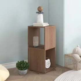 Sonoma oak chipboard swivel cabinet 34.5x34.5x75.5 cm by vidaXL, Bookcases and shelves - Ref: Foro24-339560, Price: 52,84 €, ...