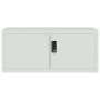 Aktenschrank aus hellgrauem Stahl 90x40x40 cm von vidaXL, Aktenschränke - Ref: Foro24-339717, Preis: 124,71 €, Rabatt: %